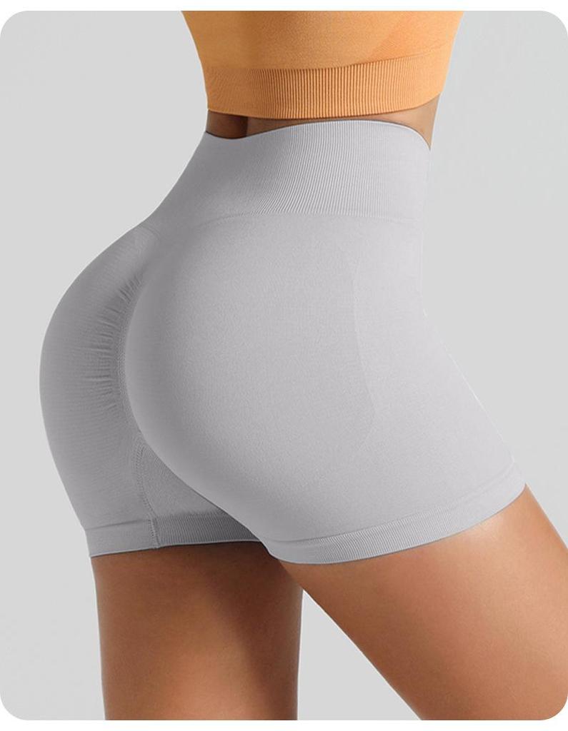 Peach Lifting High Waist Women's Fitness Seamless Yoga Shorts