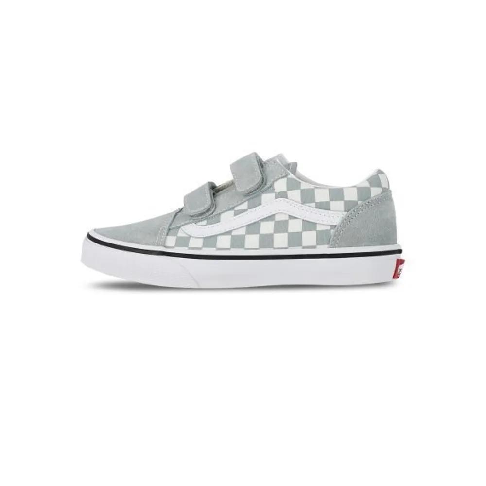 Vans KIDS Old Skool V Color Theory Checkerboard Pure Grey