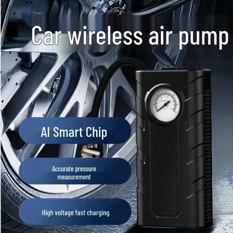 High-Power Wireless Inflator & Portable Air Pump for Cars & EVs Air Pump