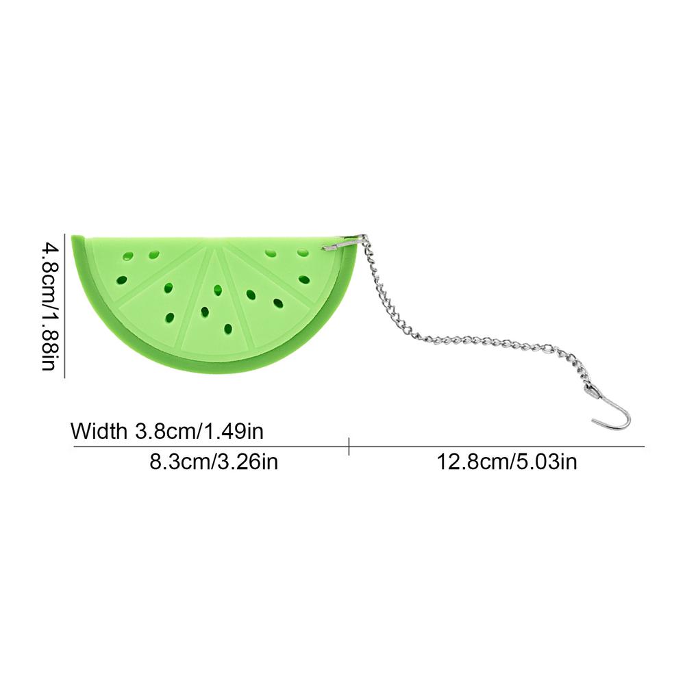 Tea Strainer Silicone Lemon Design Loose Tea Leaf Strainer Bag Infuser Filter Tools kitchen accessories