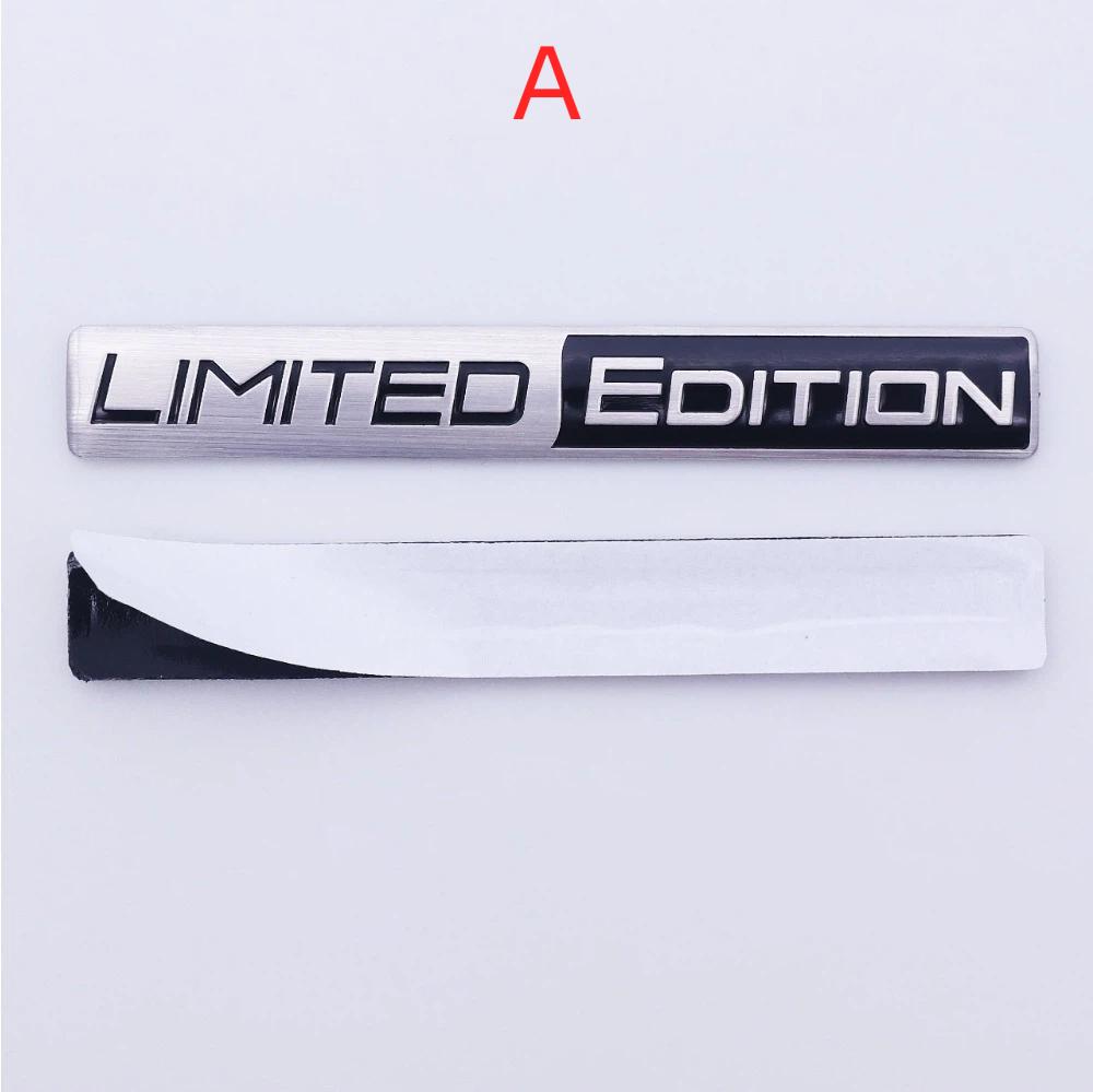 Автоаксессуары 3D Алюминиевая Эмблема Значок LIMITED EDITION Наклейки на Автомобиль Декаль A