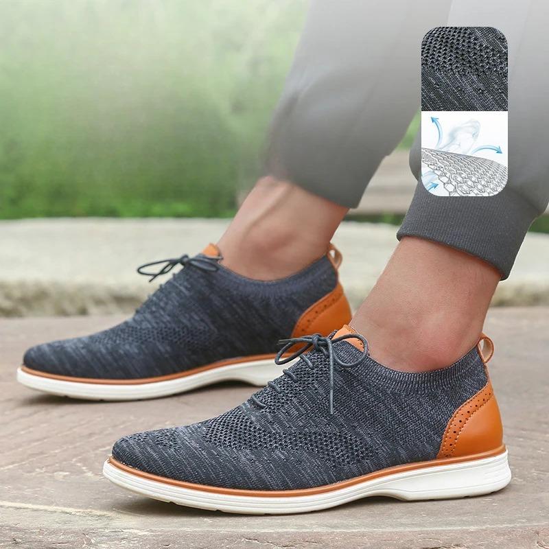 Men's Casual Shoes 2025New Mesh Breathable Sneakers Light Comfortable Tennis Shoes Lace Up Vulcanized Shoes for Men Running Shoe