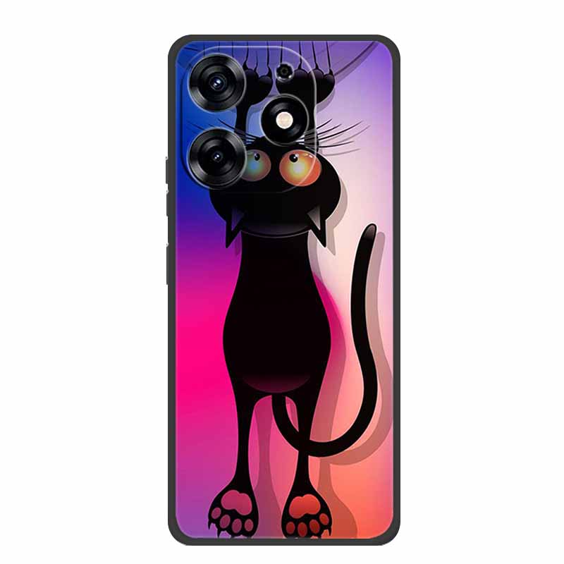 For Infinix Smart 8 Plus Case Luxury Soft Silicone TPU Phone Cases Cover For Infinix Smart8 Plus Protective Flower Painted Coque