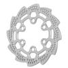 RC Aluminum Alloy Rear Brake Disk for LOSI 1:4 Promoto MX Motorcycle Dirtbike Upgrade Parts Silver