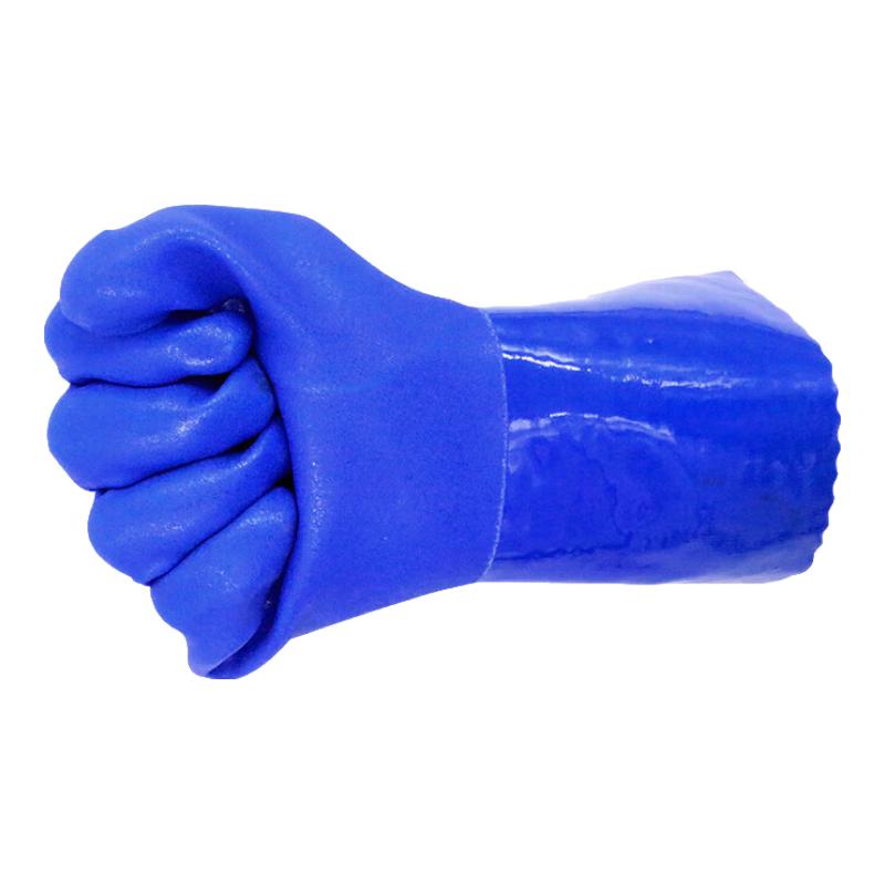 Shenglai VLP818 PVC Safety Gloves синий