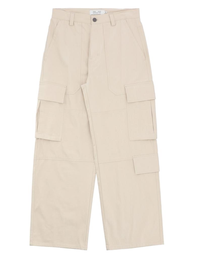 NOWANDTOMORROW Fatigue Cargo Pants [2 Color]