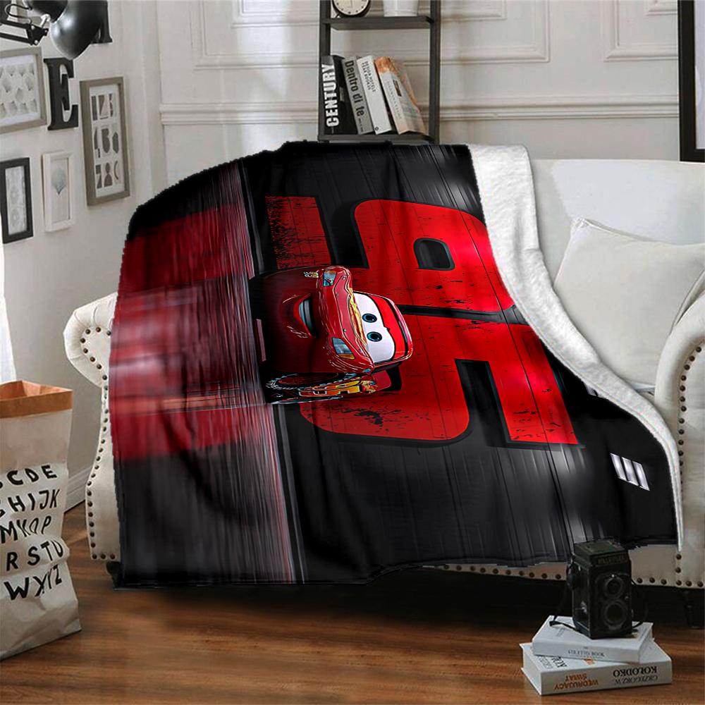 1Pc Through Night Flannel Blanket, Soft And Comfortable, Casual Warm, Camping Travel, Christmas, Halloween Xmas Gift S1850