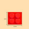 Building Blockas Refrigerator Magnetic Absorption Box Household Plastic Wrap Kitchen Storage Magnet Entry Door Storage Shelf