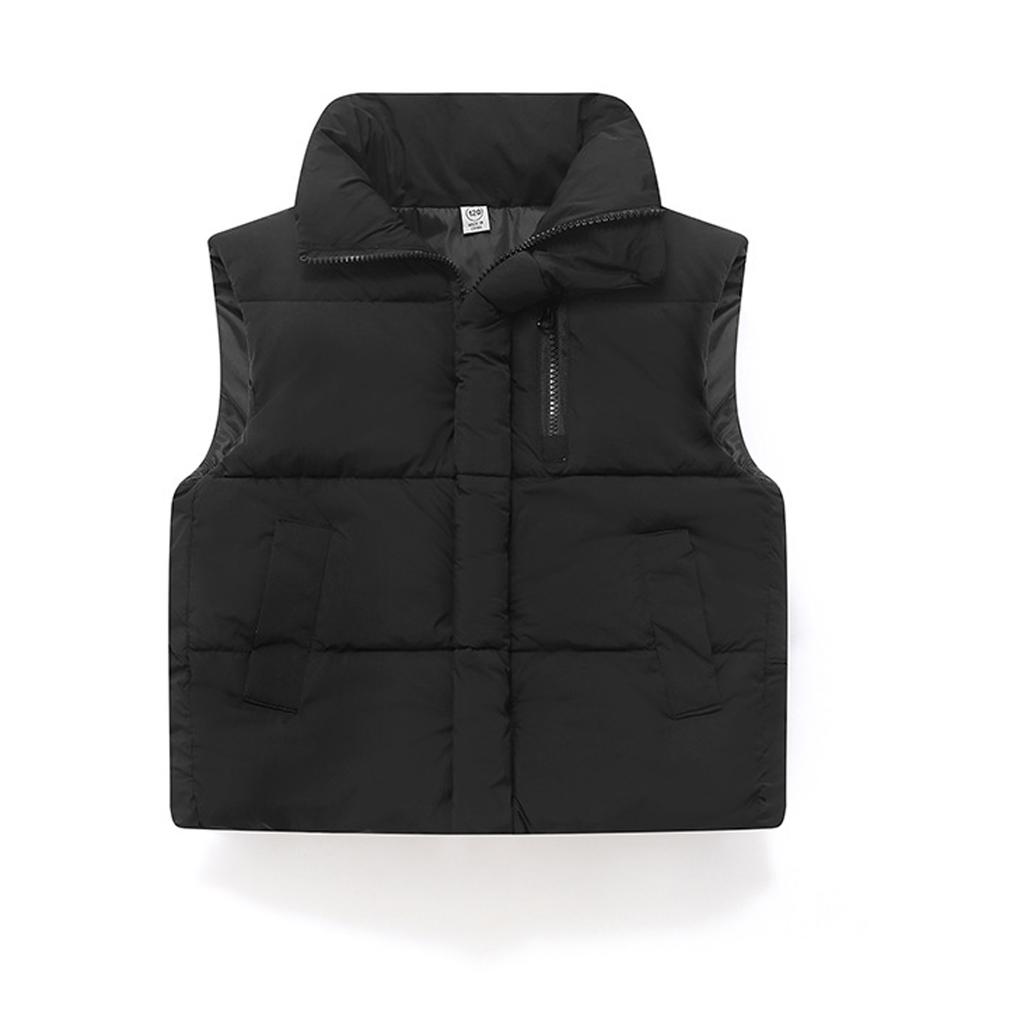 Children's Fashionable Casual Hooded Vest Jacket