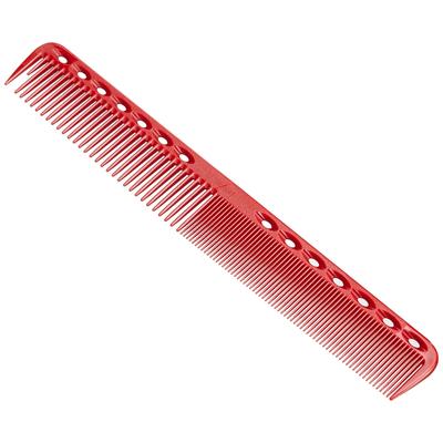 Y.S.PARK YS-339 Pettine da Taglio Rosso Spazzola per Capelli - Strumento Professionale da Salone per lo Styling