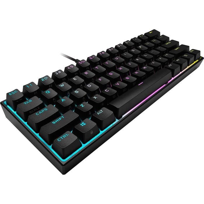 CORSAIR Clavier gamer K65 Mini MX Red (CH-9194010-FR)