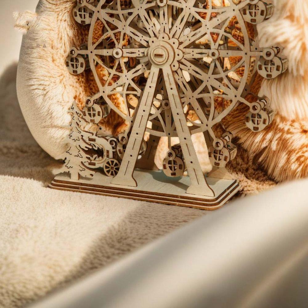 Ferris Wheel 3D Rotatable Ferris Wheel Assembly Toy  Children Gifts