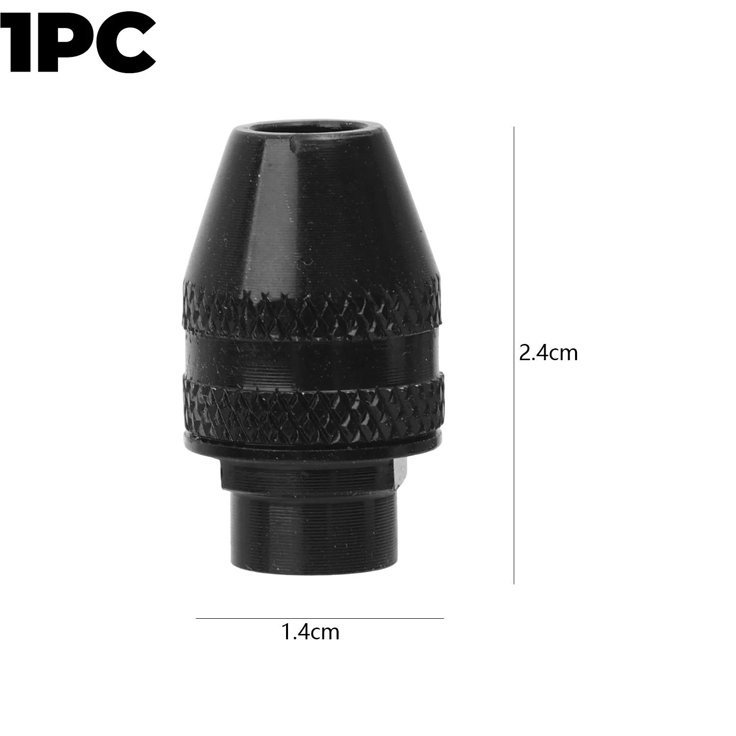 

1/10x Keyless Rotary Tool Chuck Quick Change Keyless Drill Chuck Replacement Metal 3-Jaw Adapter Clamping Tools Accessories