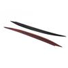 2pcs Car Headlight Eyebrow Eyelid Cover Trim For VOLKSWAGEN VW Golf 7 7.5 VII GTD R MK7 MK7.5 2013- Eye-catching Sticker