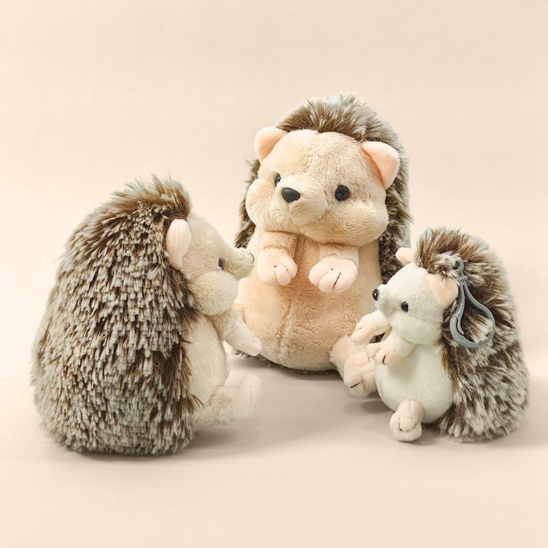 13cm/17cm/22cm Cute Hedgehog Plush Toy Pendant Hedgehog Companion Toy Cartoon Doll Kid Toy Birthday Gift Halloween Christmas Toy