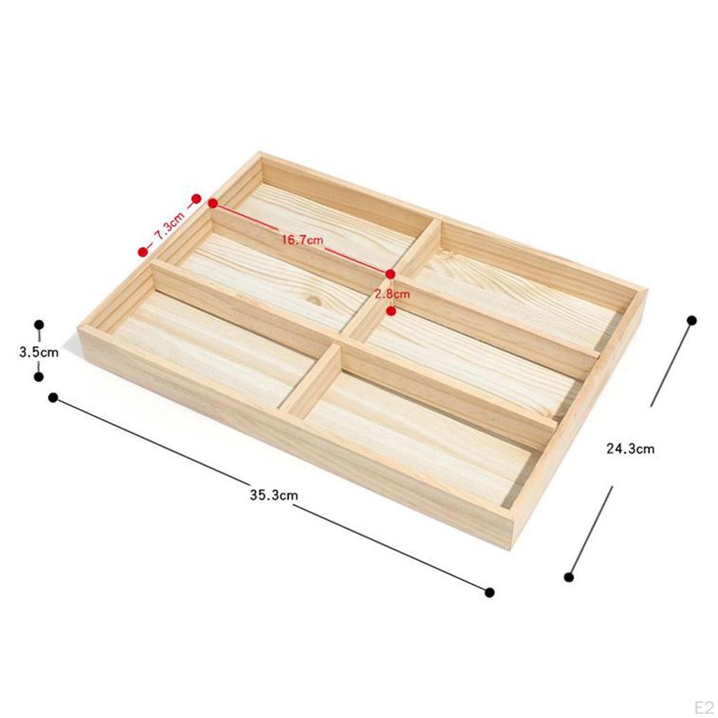 Glasses Organizer Display Box Grids