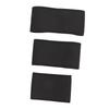 3PCS Legs Posture Corrector Belt Breathable Elastic Knee Belt Corrector Straightening Leg Belt Fixer for O X Leg Type Black