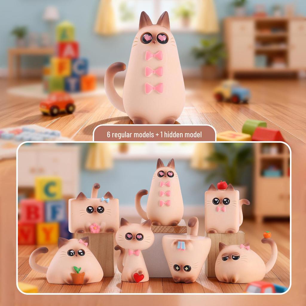 Roly-Poly Tang Dynasty Blind Box: Ancient Style Ornaments & Desktop Toys