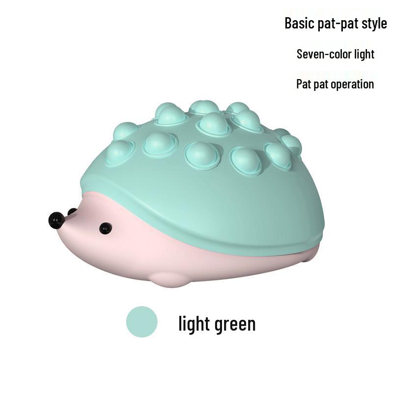 Little Hedgehog Rechargeable Color-Changing Silicone Night Light