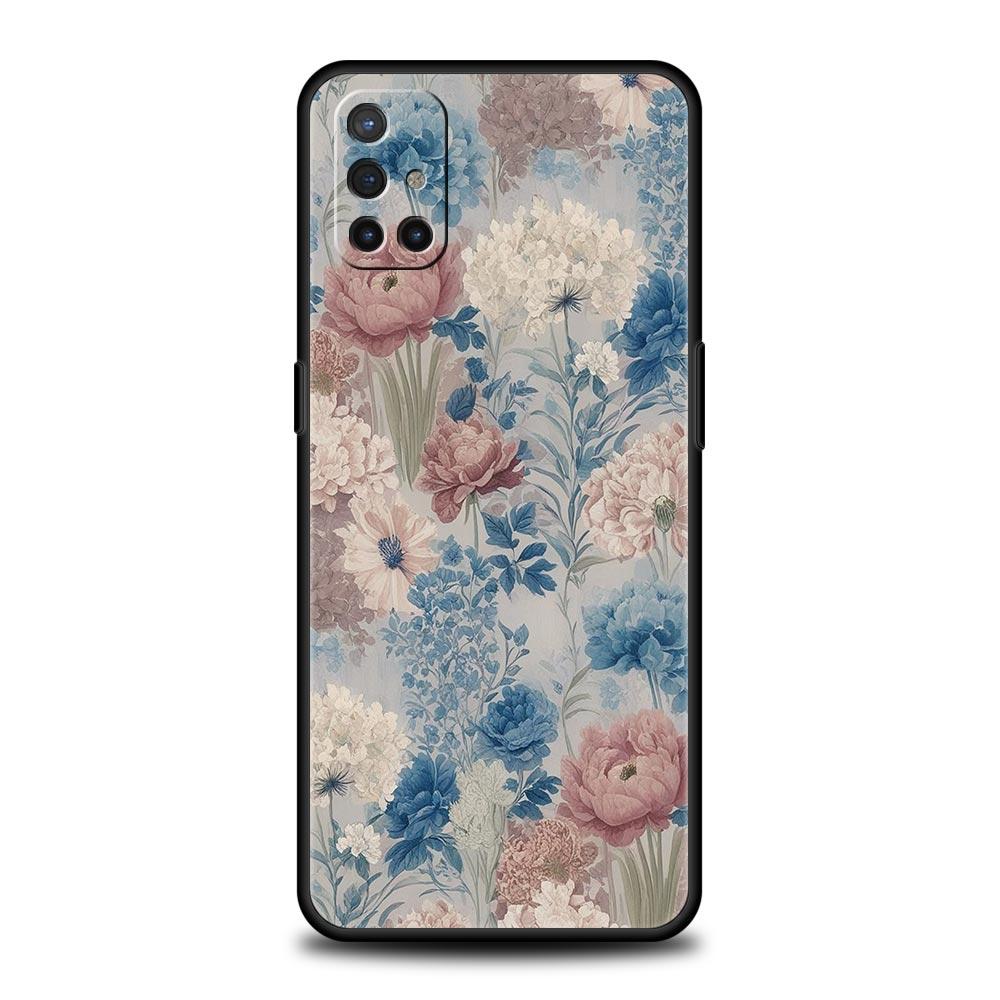 Phone Case For OnePlus 15 13 12 11 10 9 8 7T Pro 13T 13R 12R 10R 9RT 8T Nord 2T CE 2 3 5G Lite Soft Cover Oil Painting Flower