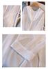 Sheer Plus Size 240 Jin Batwing Hoodie - Slimming & Versatile Summer Cover-Up