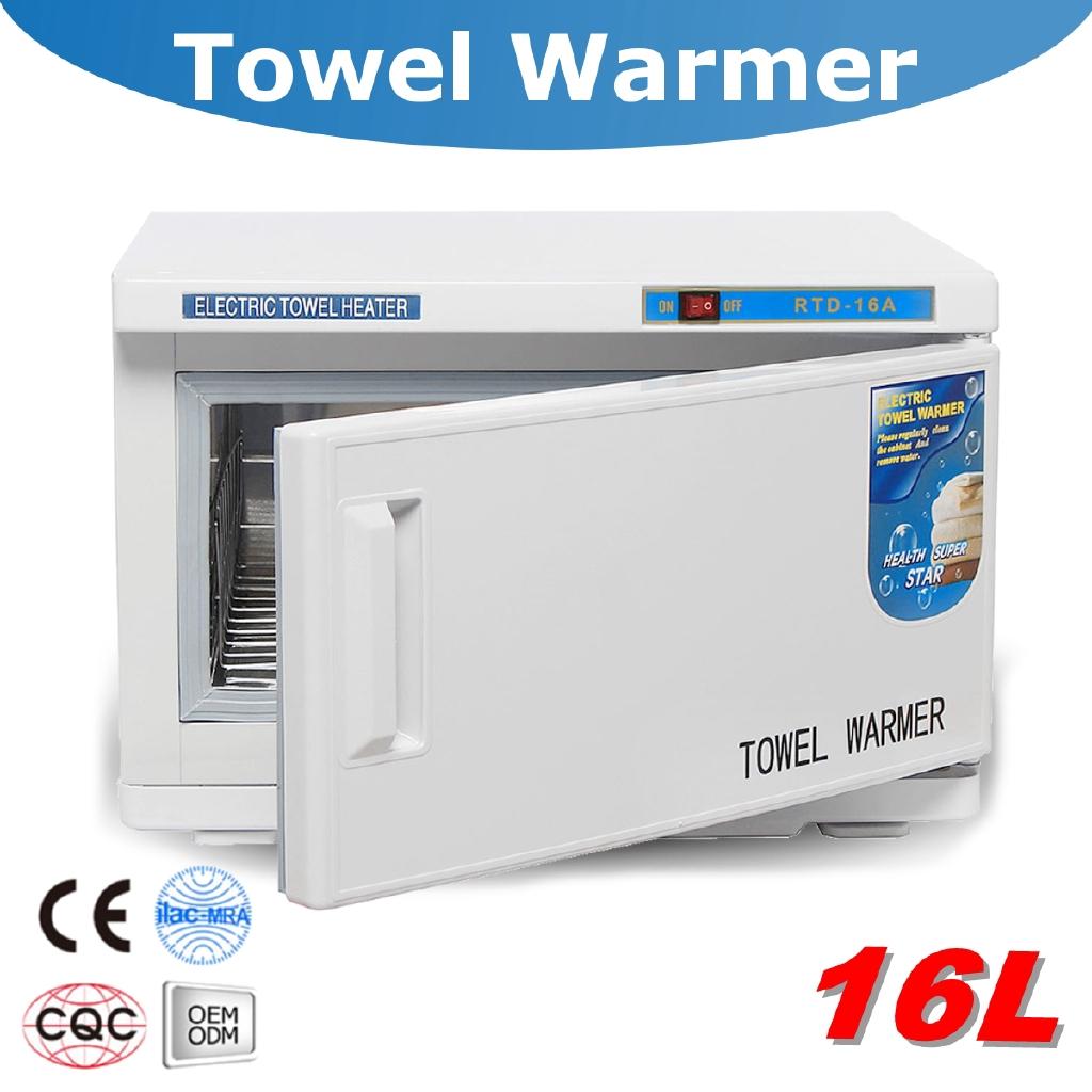 UV Hot Sterilizer Disinfection Towel Warmer Cabinet Salon Facial Beauty New 16L