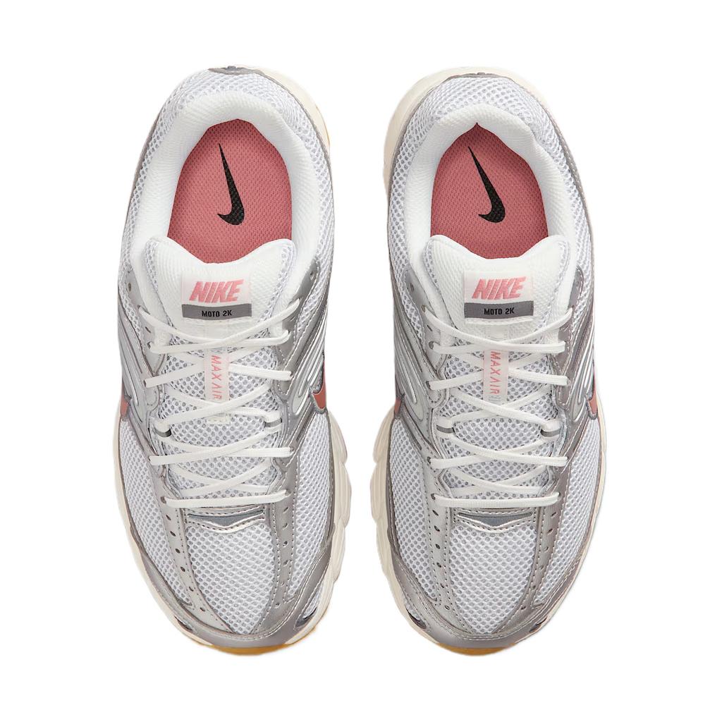(WMNS) Nike Air Max Moto 2K 'White Metallic Silver Metallic Dark Grey Metallic Red Bronze' Women's IQ0365-100