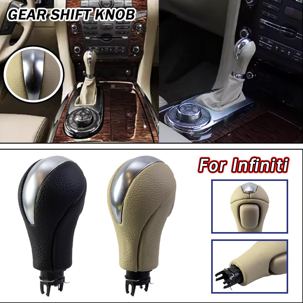 New Product AT Gear Shift Knob For Nissan Patrol Y62 Nissan Infiniti G25 G37 FX37 EX37 QX70 34910-JK03A 34910-1LA6C Auto Parts