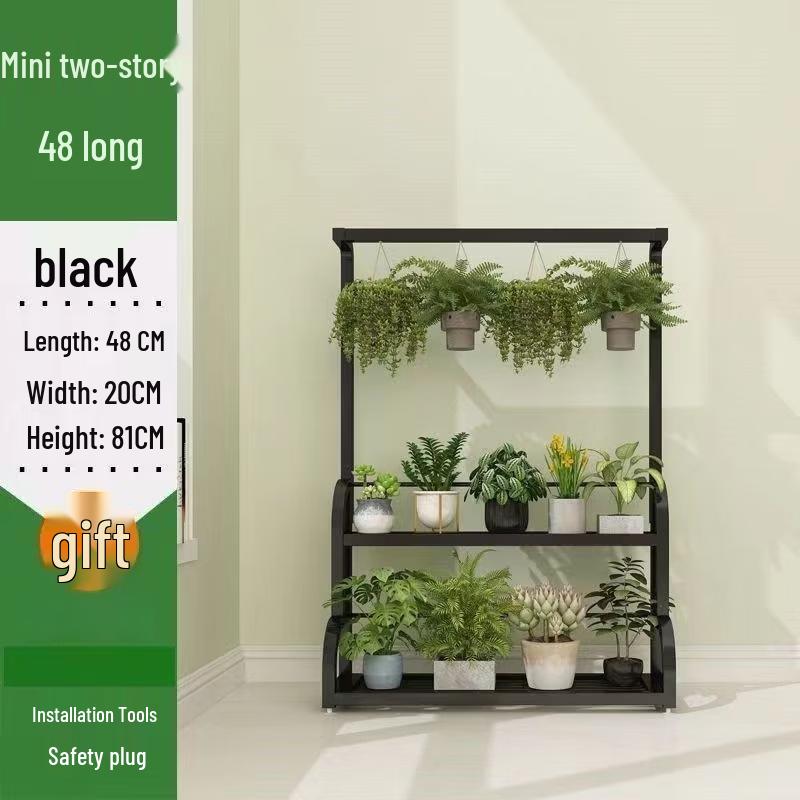 Yuzhuxun HC Wrought Iron Ladder Plant Stand