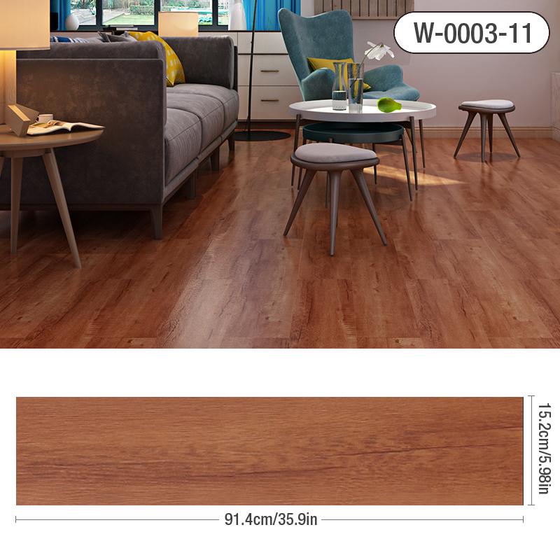 Selbstklebende Holzmaserung Boden Wandaufkleber PVC Tapete für Wohnzimmer Toilette Küche Heim Boden Dekoration Wasserdichter Aufkleber