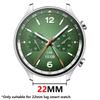 Titanium 22mm Universal Watchband for Huawei GT4 5 46mm GT5 Pro 46mm Strap Huawei Watch 4/3 Pro Man Luxury Belt Amazfit Balance