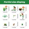 Clover Dwarf Ireland St. Patrick's Day Decoration Home Party Static Sticks