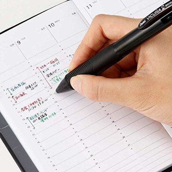 Pentel 4-color Ballpoint Pen Vicuna BXC45A 0.5 Black