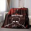 1pc Harry Potter Flannel Blanket, Soft Skin-Friendly with Digital Printing, Various Sizes Available for Family, Friends, Birthday, 145