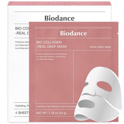 Bio-Collagen Real Deep Mask 34g X4ea