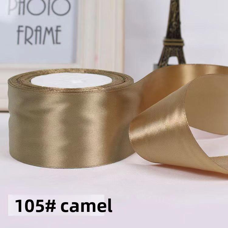 Satin Ribbon For Gift Wrapping And Floral Decoration 5cm Wide Silk Tape For Crafts And Events