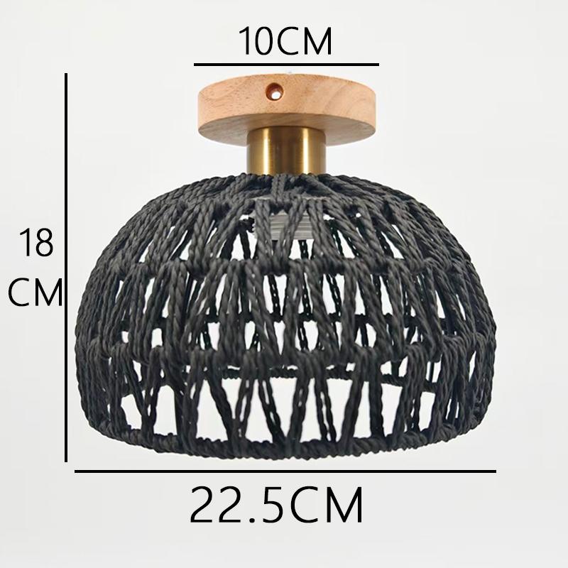 

Classic Design Chandelier Hanging Lamp Ceiling Handmade Pendant Light Fixtures Weaving Home Living Bed Room Decoration no bulbs