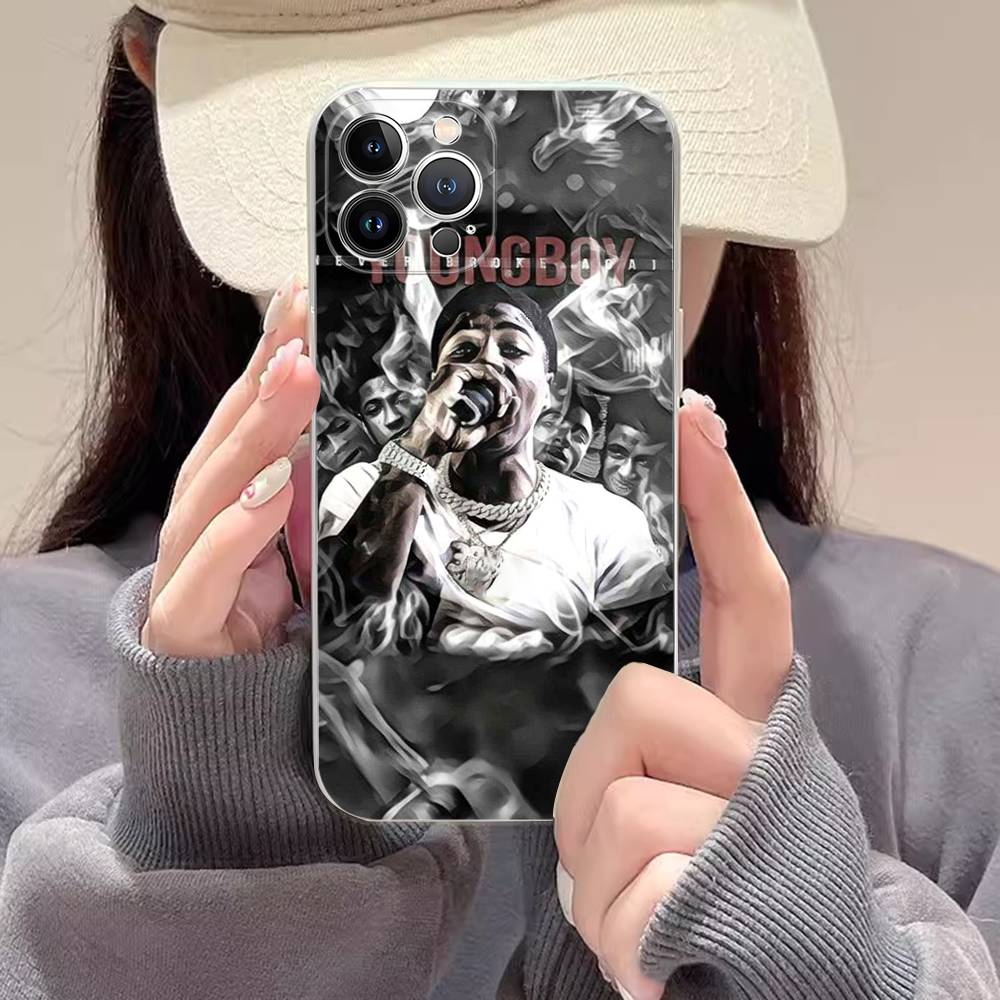 Rapper Youngboy Never Broke Again For IPhone 17 16 16e 15 14 13 12 11 Pro Max Mini Plus Phone Case