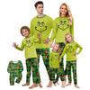 Conjunto de pijamas fofos para família com estampa de Natal, roupas para casa, conjunto de família, conjunto de calças e blusa de manga comprida
