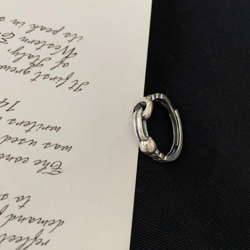 Vintage Inspired Double Layer Hollow Design Adjustable Ring For Women Chic Fashion Jewelry