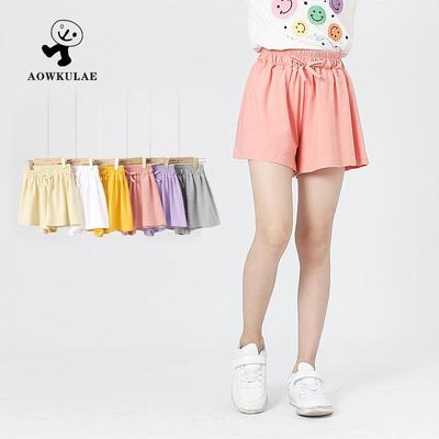 Summer Korean-Style Casual Bow Shorts for Girls