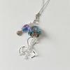 Jellyfish Phone Charm Keychain Pendant Phone Strap Acrylic Texture Phone Chain Suitable for Fashion Enthusiasts Present