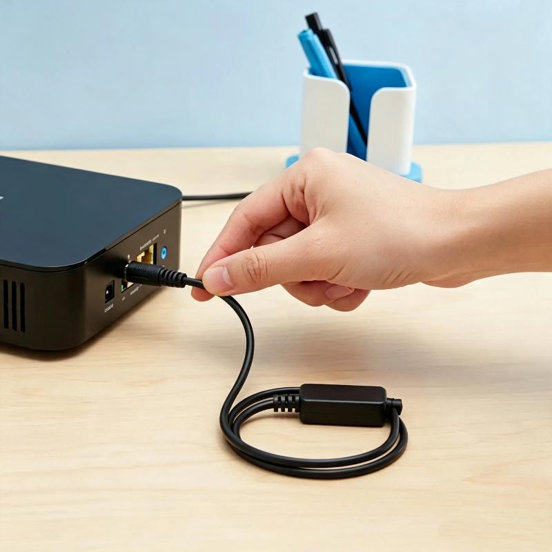 Cavo di Riavvio Automatico Router 24H Reset Automatico Supporto Multi-Tensione Per Router Wifi da Casa e Ufficio