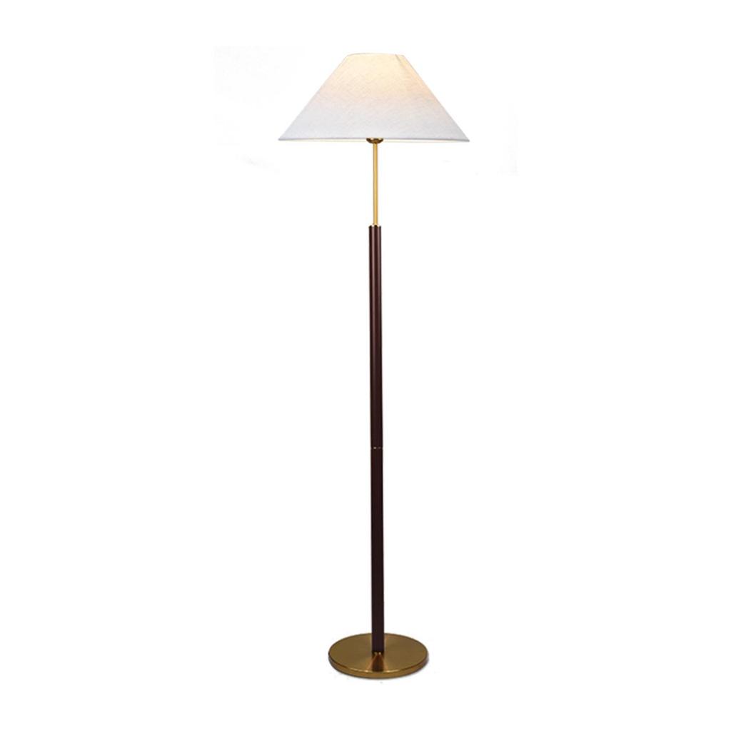 Modern Minimalist Floor Lamp: High-End Fabric Standing Light for Living Room, Study, or Bedroom.
