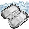 Tongzhou Diabetic Bag, Insulin Cooler Bag for Flights and Travel, Refrigerated Medicine Cooler for Insulin Bag