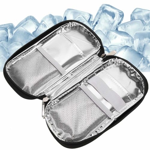 Tongzhou Diabetic Bag, Insulin Cooler Bag for Flights and Travel, Refrigerated Medicine Cooler for Insulin Bag