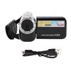 1080P 16MP Video Recording Camera with 16X Zoom and Anti-Shake, 2-Inch Rotating LCD Screen, for Recording Growth, Travel, and Weddings