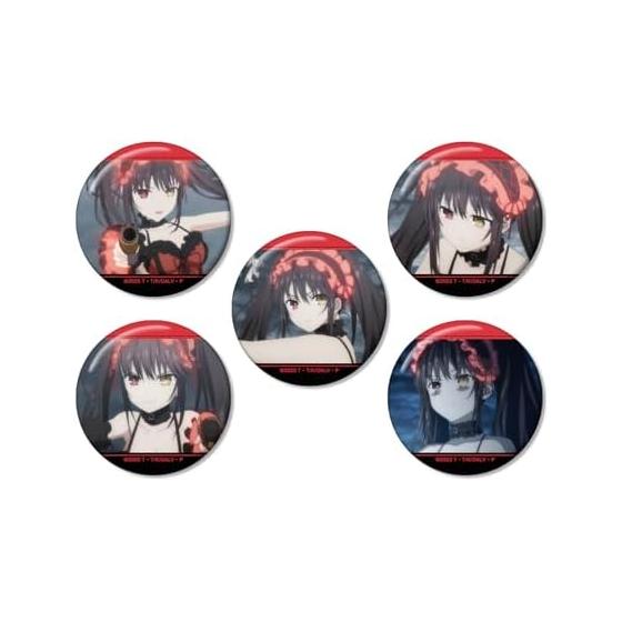 Date A Live V Kurumi Tokisaki Scene Photo Can Badge Set of 5