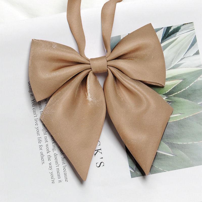 

Женский галстук-бабочка в японском стиле для девочек, однотонный бант, модный винтажный шелковый галстук, женский JK, униформа, воротник-бабочка 12*15cm зелёный