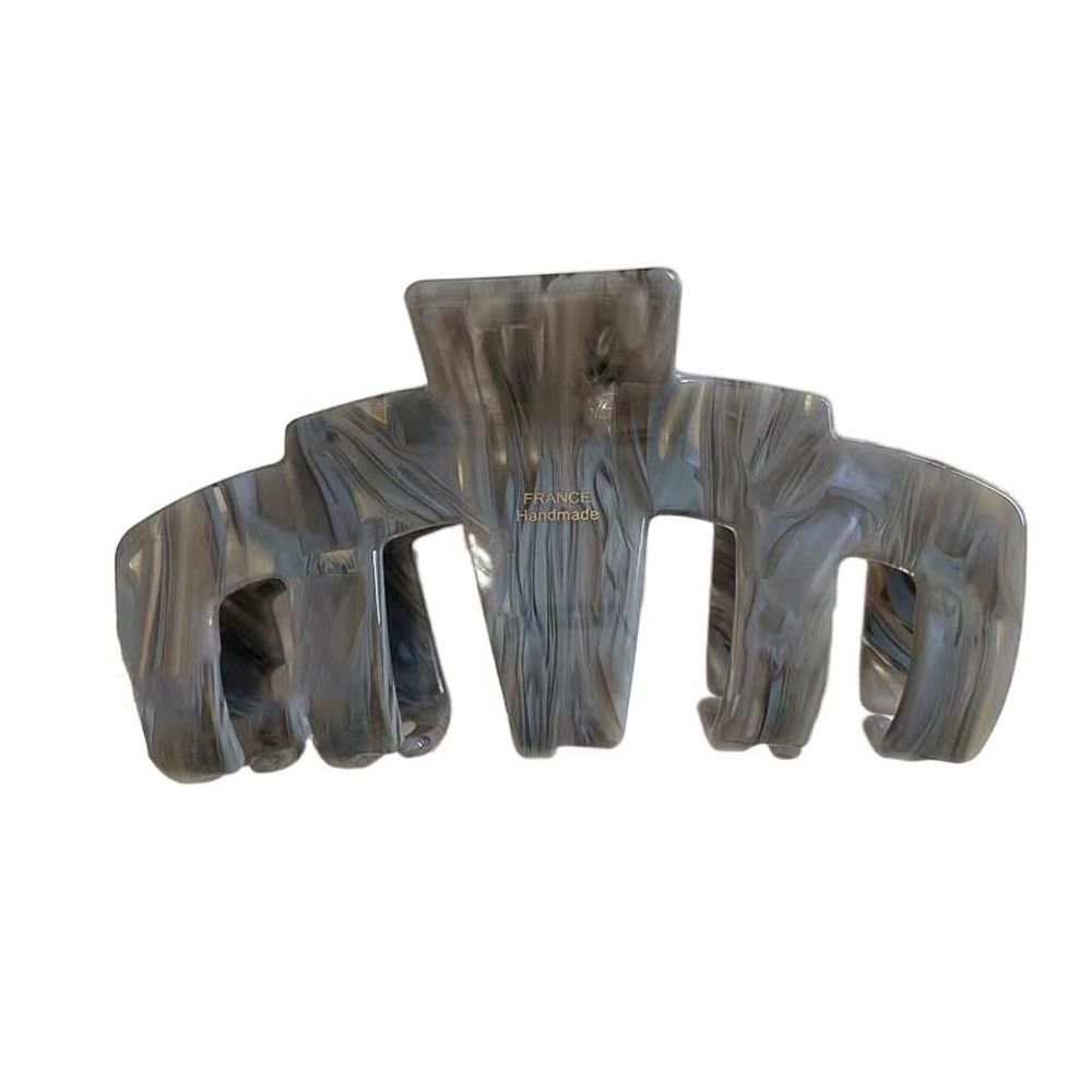 

Ponytail Holder Geometric Hairpins Korean Shark Clip Letter Women Hair Clips Acetate Hair Claws серый